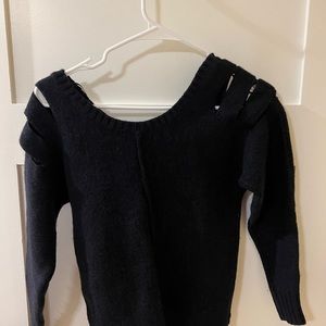 Guess Los Angeles Sweater Top Dark Navy Blue - XS used